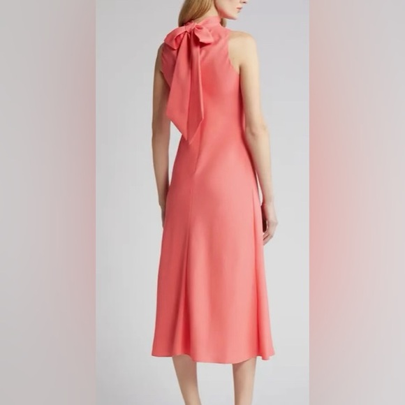 Ted Baker Womens London Eleanar High Cowl Neck Midi Dress - Picture 2 of 7